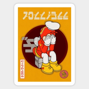 JOLLIBEE FILIPINO ANIME MANGA POSTER 2 Sticker